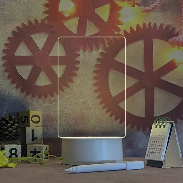 NOTE LAMP - LAVAGNA LED PER APPUNTI E DEDICHE